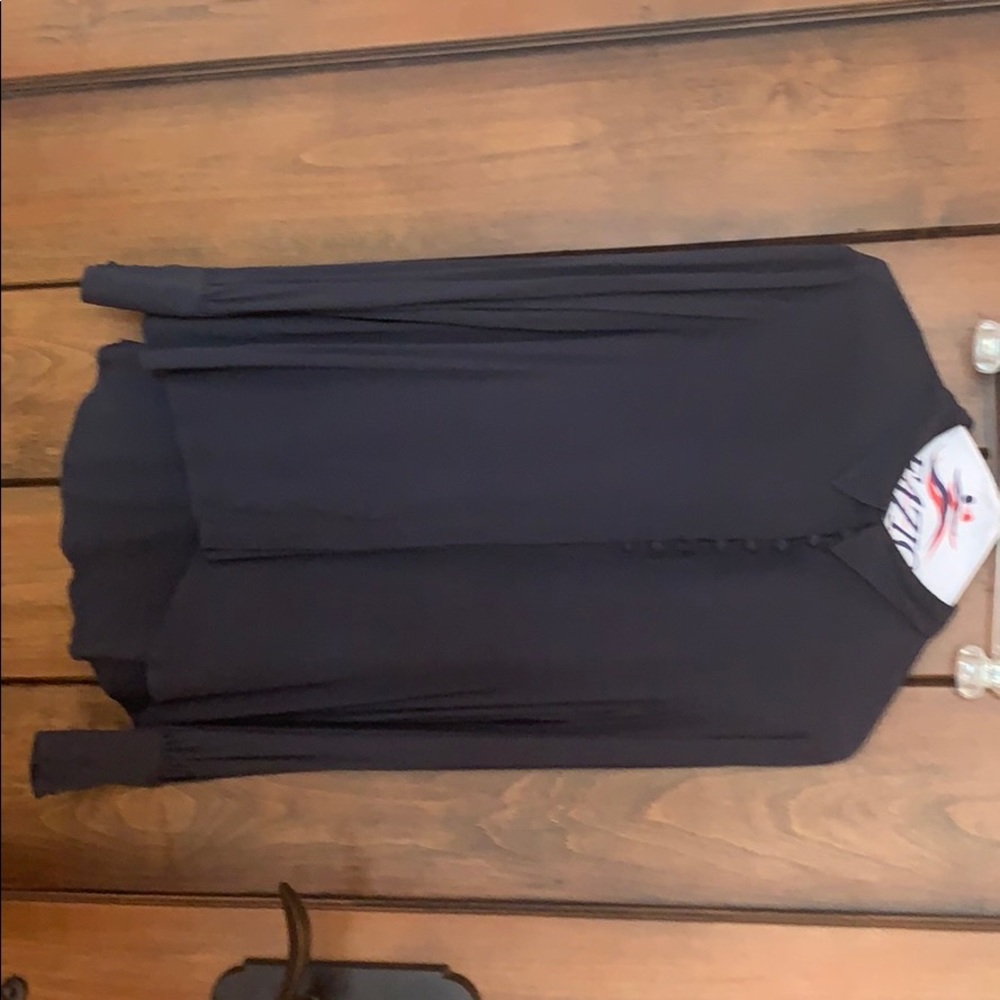 Collared button up blouse